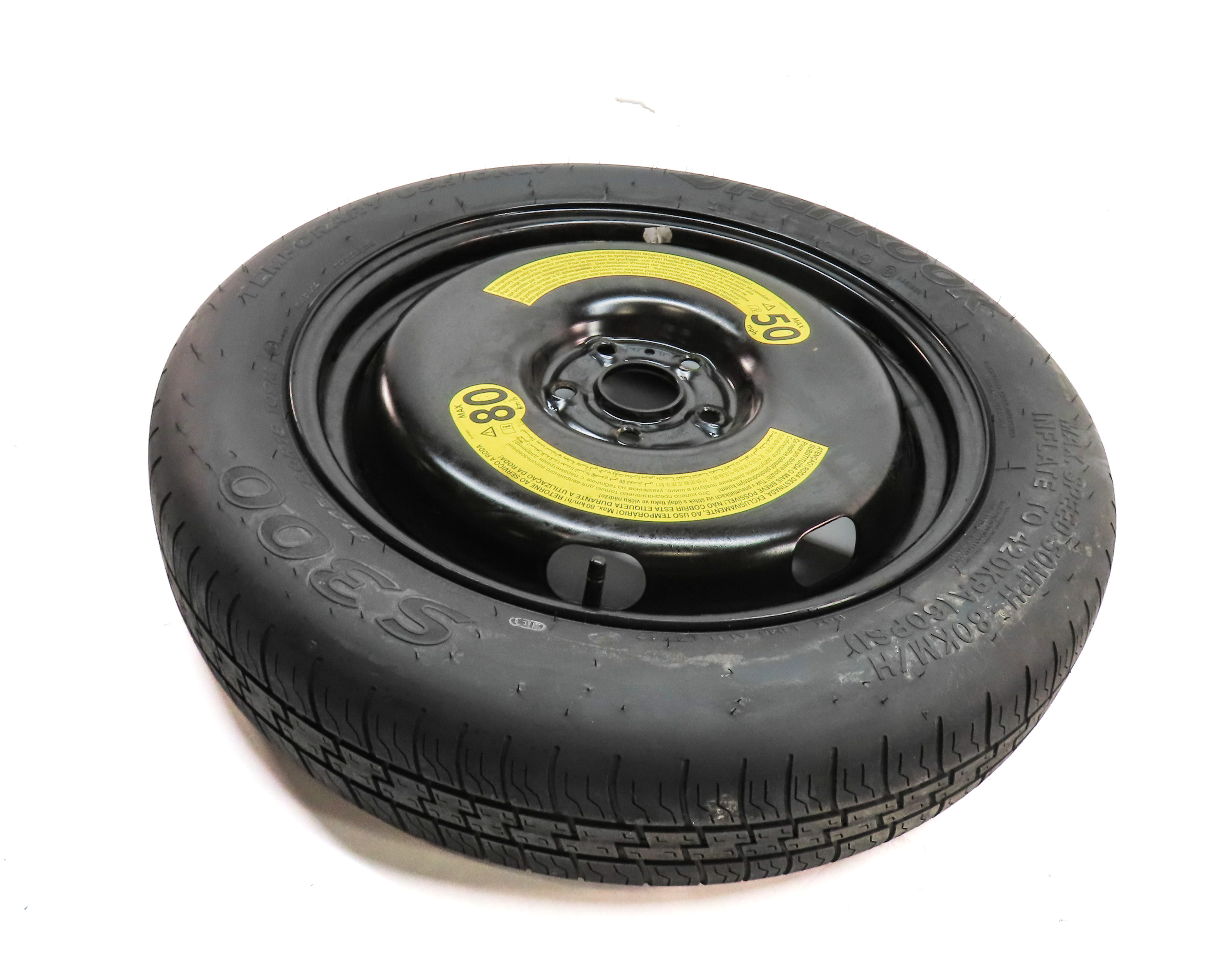 2015-2018 AUDI Q3 (8U) 18x4" 18x4 EMERGENCY SPARE TIRE WHEEL RIM — exact item pictured